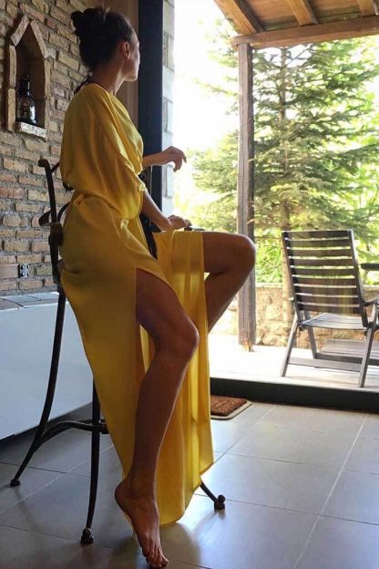 PRiK žuta haljina
